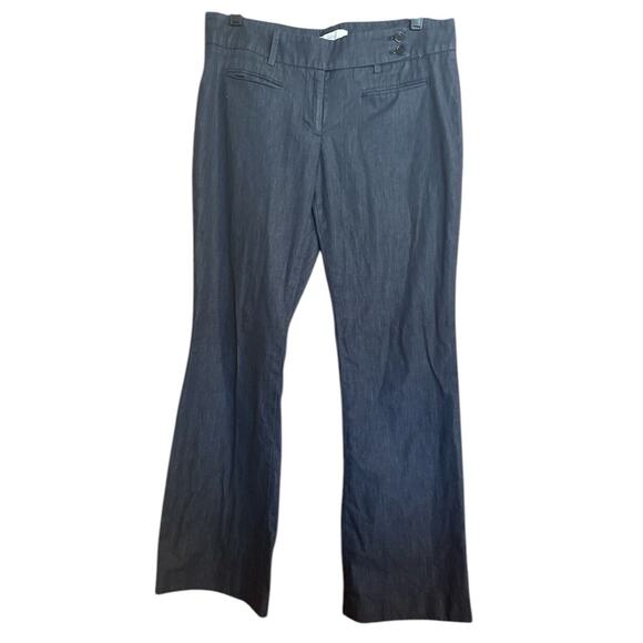 Ann Taylor Loft Denim Trousers Womens 6 Julie Straight Leg Blue Pants Jeans - Picture 1 of 4